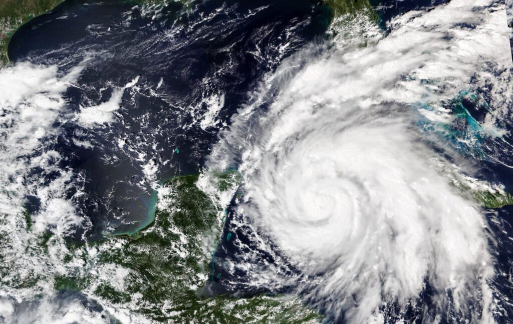 hurricane over florida
